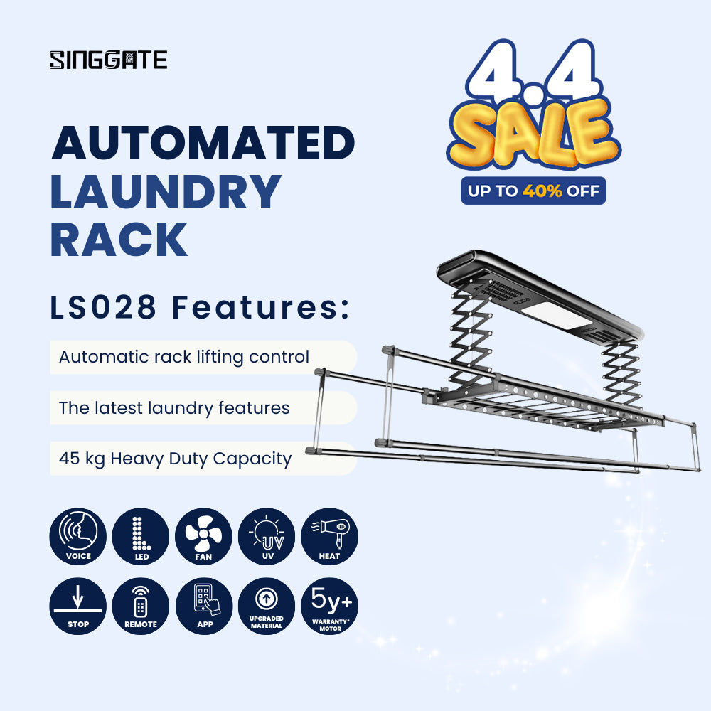 💧NEW💧LS028 Automated Laundry Rack Direct Voice Control