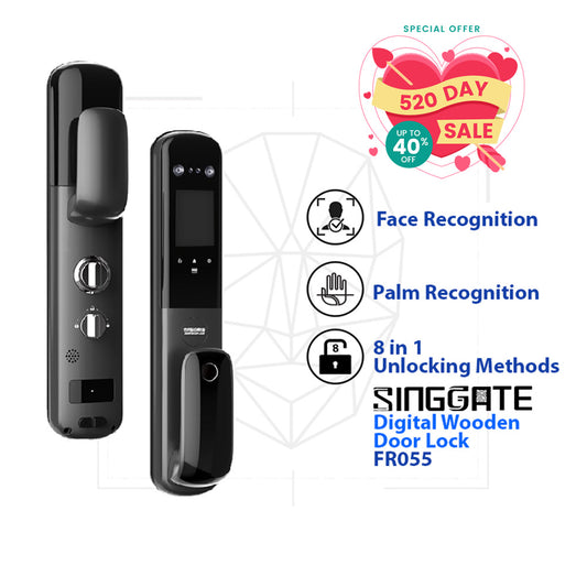 FR055 3D Face & Palm Digital Door Lock