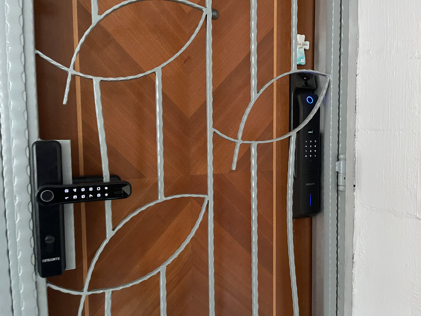 FR015 Door + FM021 Gate Digital Lock Bundle
