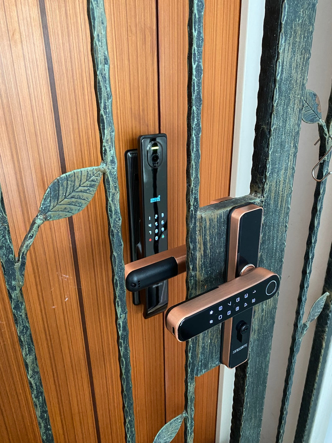 FR005 Door + FM021 Gate Digital Lock Bundle