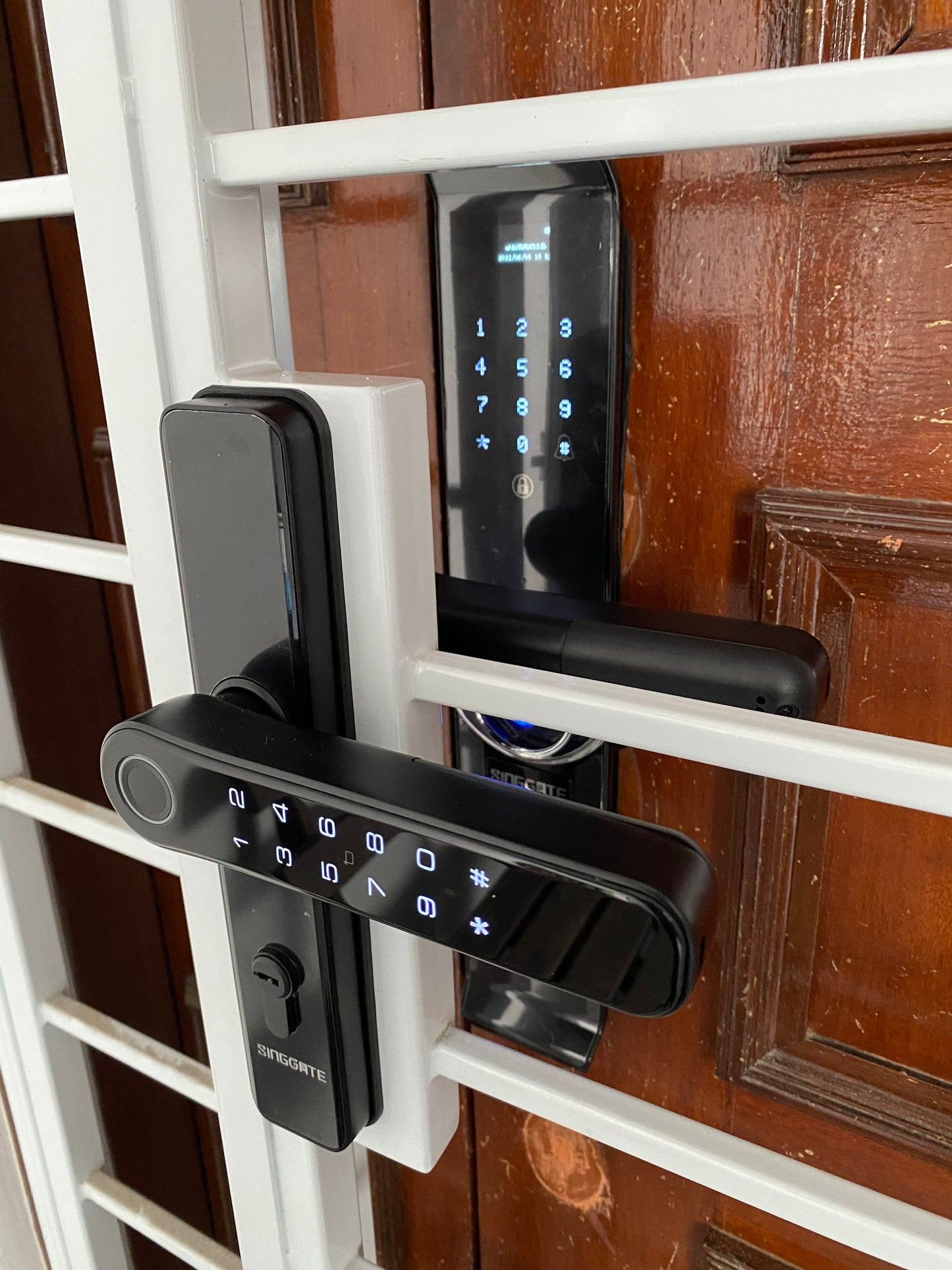 FR060 Door + FM021 Gate Digital Lock Bundle