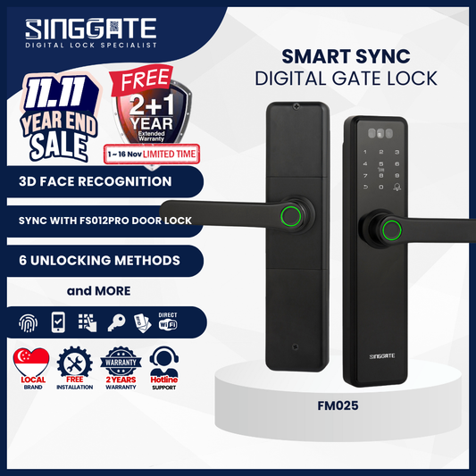 Singgate FM025 with 3D face + Video Calling Functions