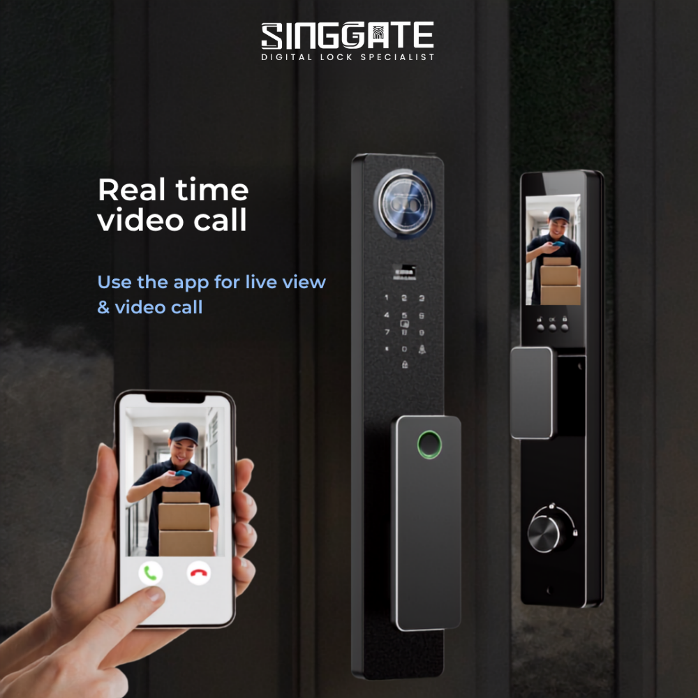 Bundle Deal: FR008 + RM60 Digital Gate & Door Lock