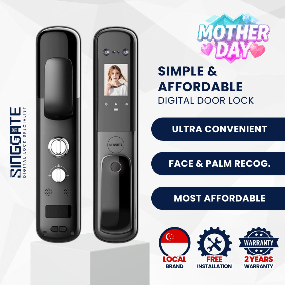 FR055 3D Face & Palm Digital Door Lock