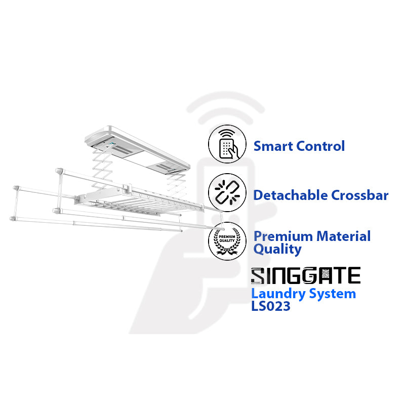 ❤️Best❤️*Mega Bundle Deal* FR051 Door Digital Lock + FM021 Metal Gate Digital Lock + LS026/023 Laundry Rack