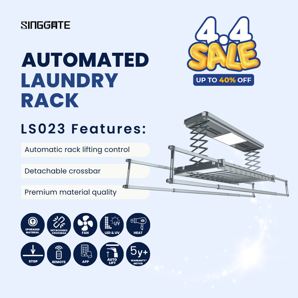 LS023 Automated Laundry Rack