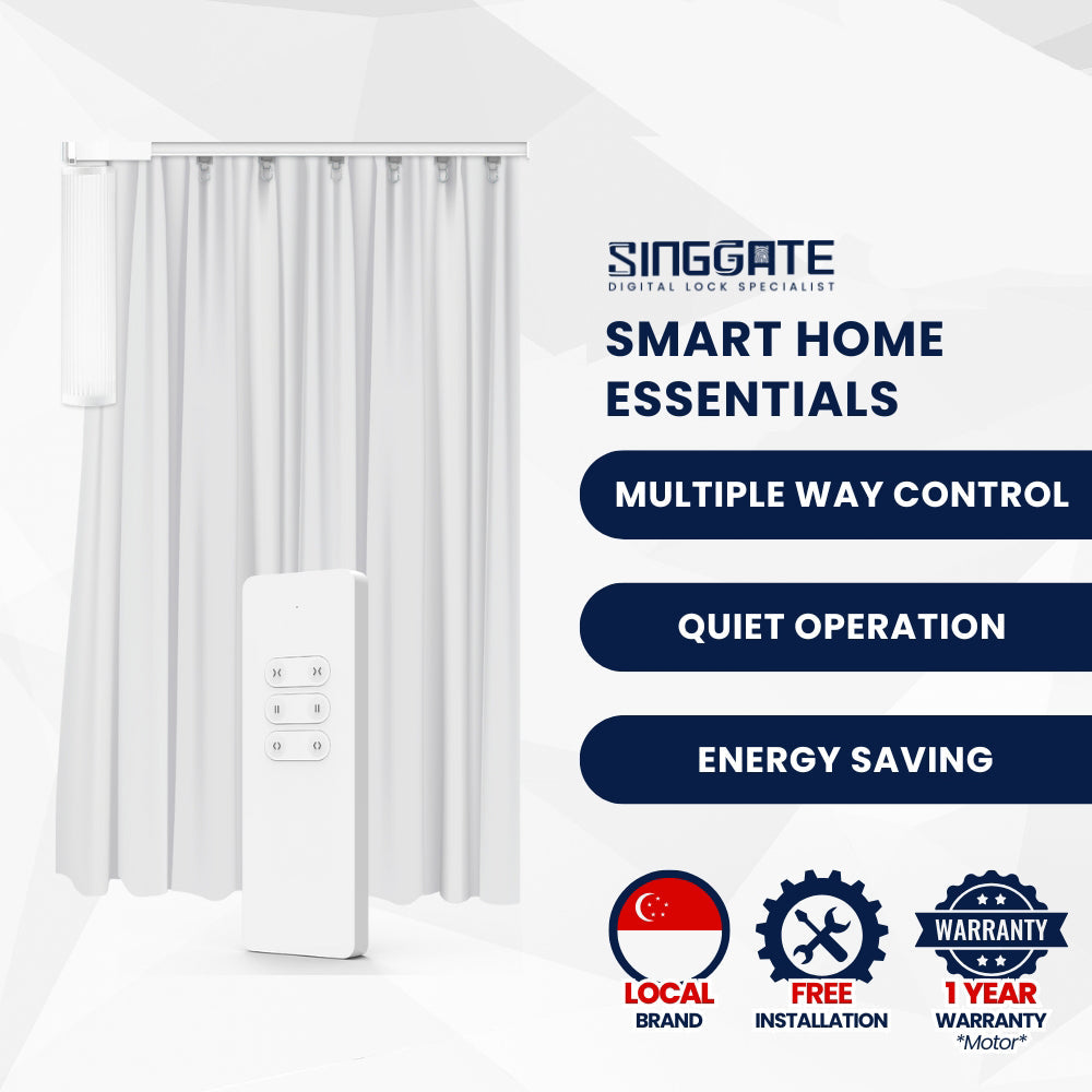 SC-03 Smart Curtain Rail Set
