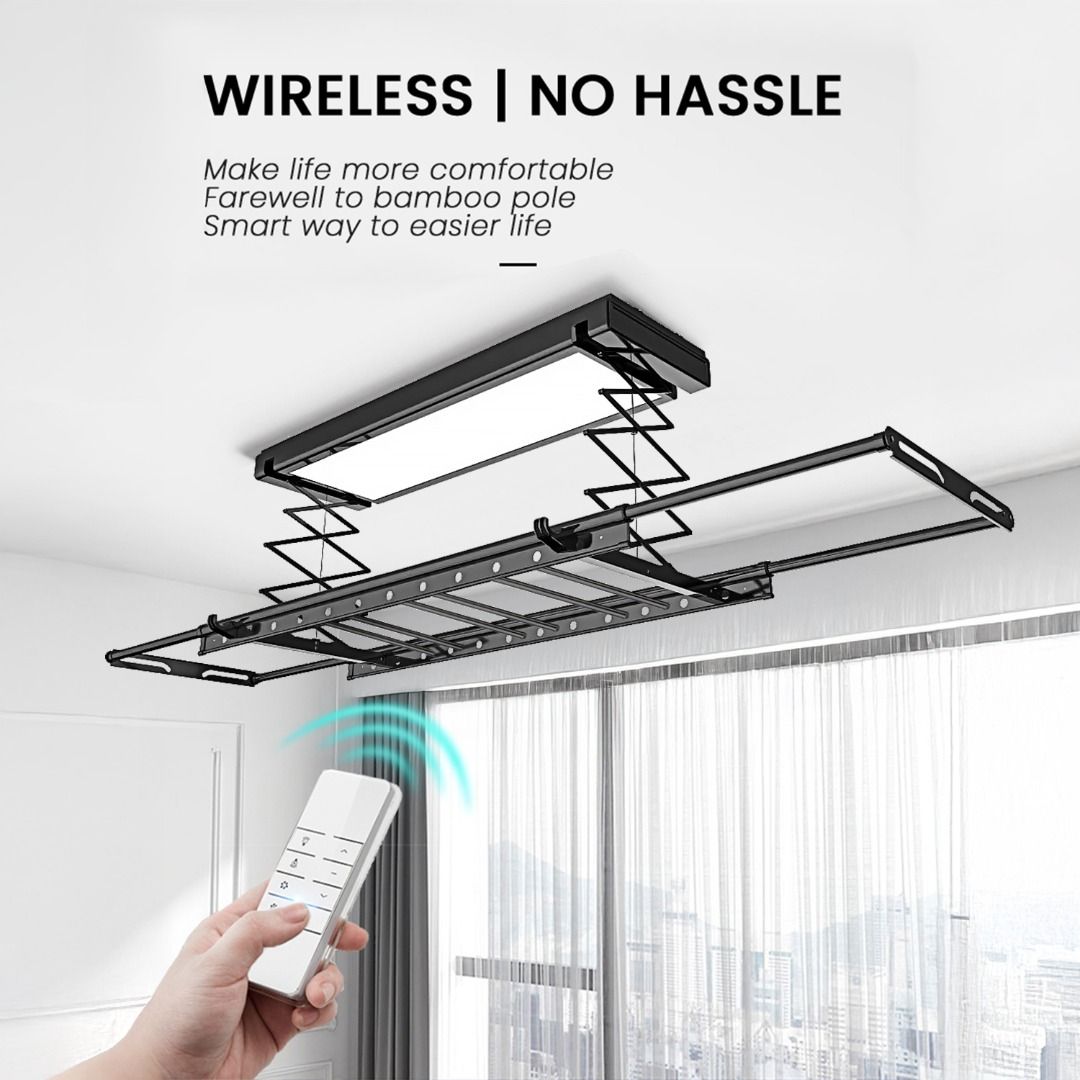 LS100 Automated Laundry Rack | Essential Features