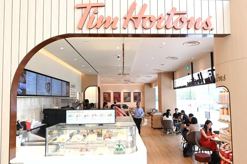 Canadian cafe chain Tim Hortons opening at VivoCity on Friday