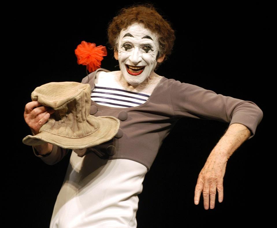Marcel Marceau, The Master Of Mime And Body Language