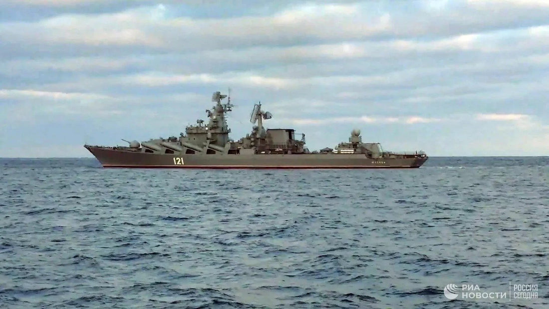 Russian Navy Confirms Severe Damage to Black Sea Cruiser Moskva