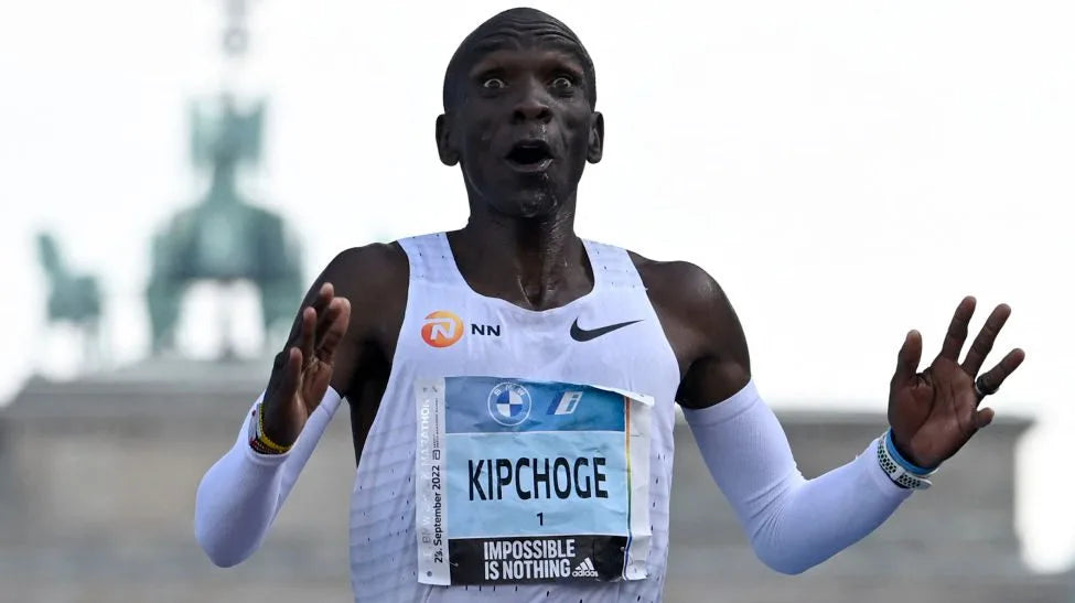 Eliud Kipchoge breaks marathon world record in Berlin