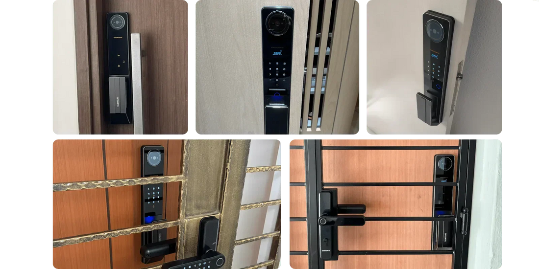  Image showing SINGGATE offering some of the best digital locks in Singapore