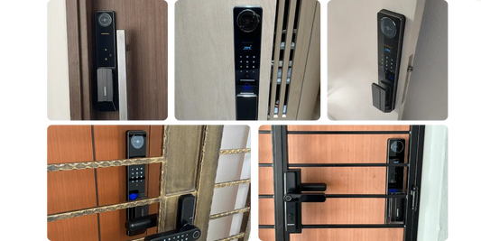  Image showing SINGGATE offering some of the best digital locks in Singapore