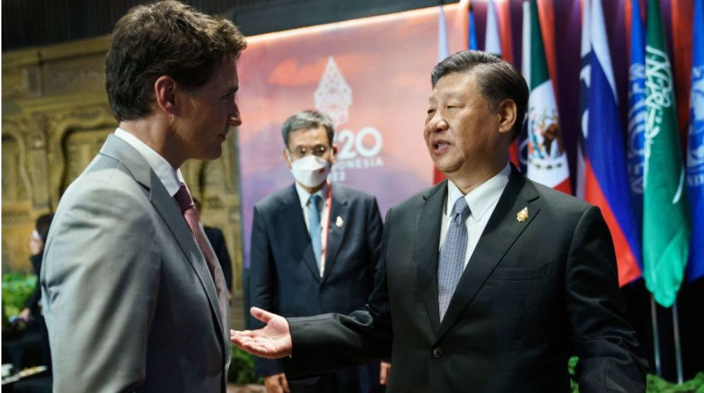 China’s Xi Jinping lectures Justin Trudeau over alleged leaks