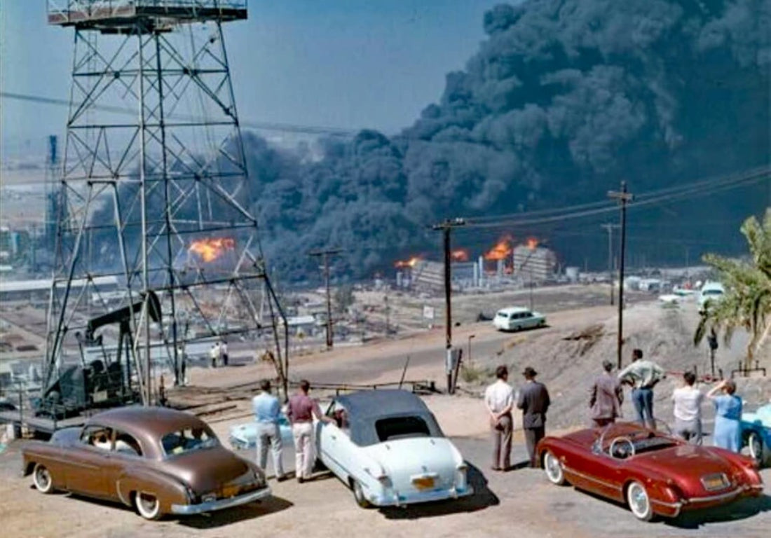 ‘It Rained Oil’: Remembering the Explosive 1958 Hancock Refinery Fire in Signal Hill