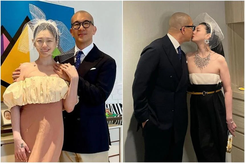 DJ Koo shows marriage photos with Barbie Hsu for first time