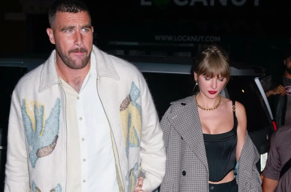 Taylor Swift & Travis Kelce Photographed Holding Hands at ‘SNL’ Afterparty