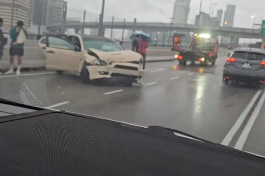 Man Hospitalized After Collision with Singapore-Registered Car on Causeway