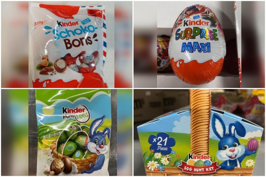 SFA widens recall of Kinder chocolate products over salmonella concerns