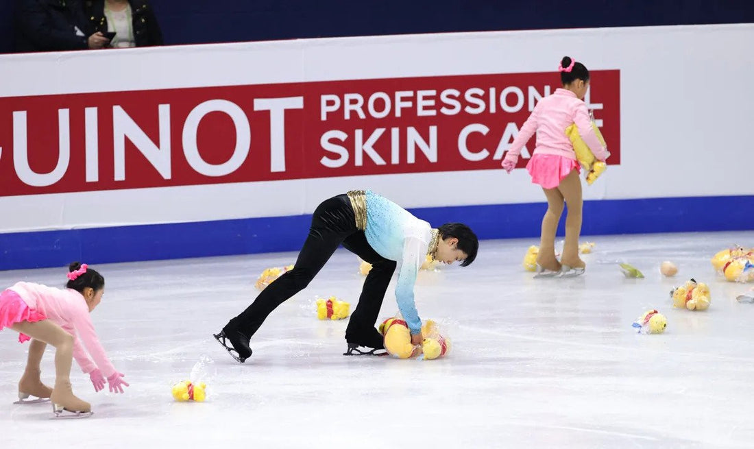 Yuzuru Hanyu hits the ice, but Winnie the Pooh may not