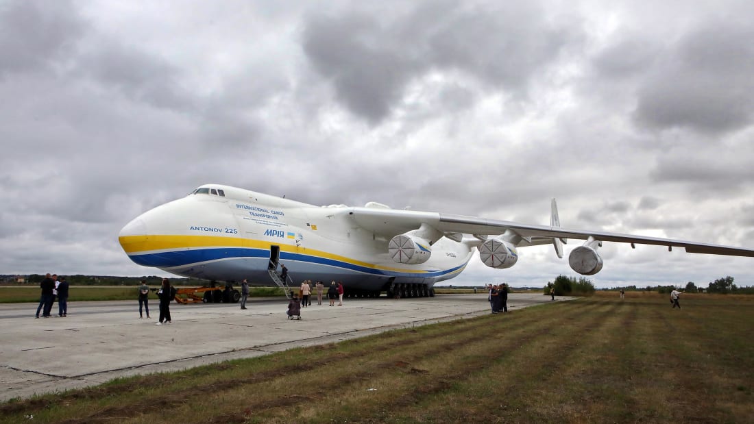 World's largest plane destroyed in Ukraine