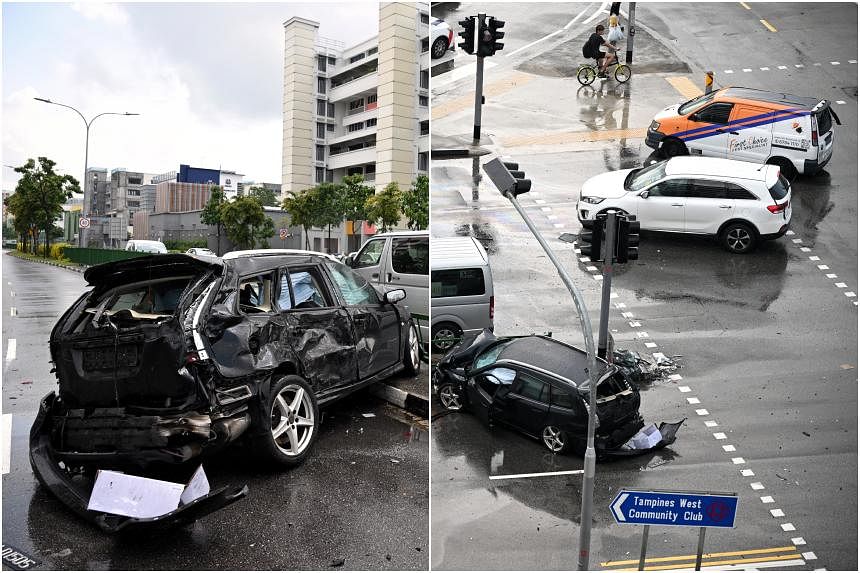 Temasek JC student one of 2 killed in multi-vehicle accident in Tampines