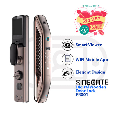 FR001 Door Viewer Smart Digital Door Lock