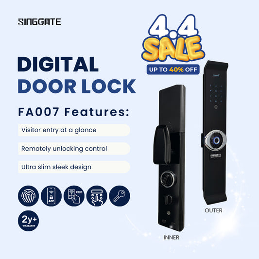 FA007 (Ultra Slim) Smart Digital Door Lock