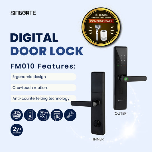 ❤️BUDGET❤️ FM010 Digital Door Lock