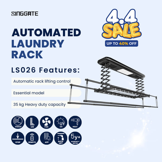 LS026 Automated Laundry Rack