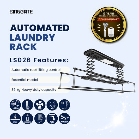 LS026 Automated Laundry Rack