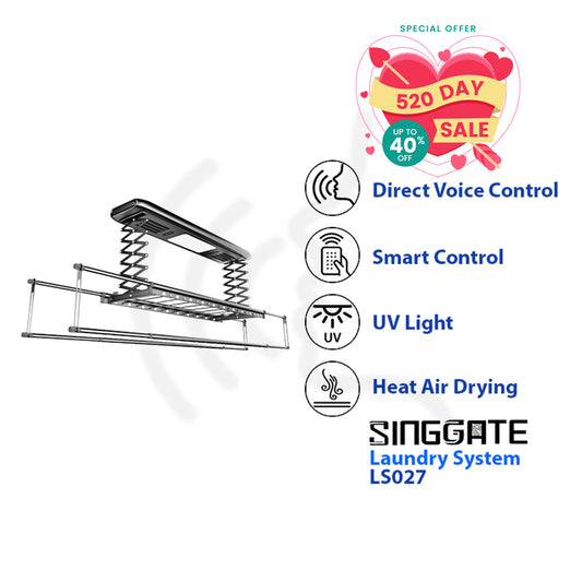 LS027 Voice Control Automated Laundry Rack