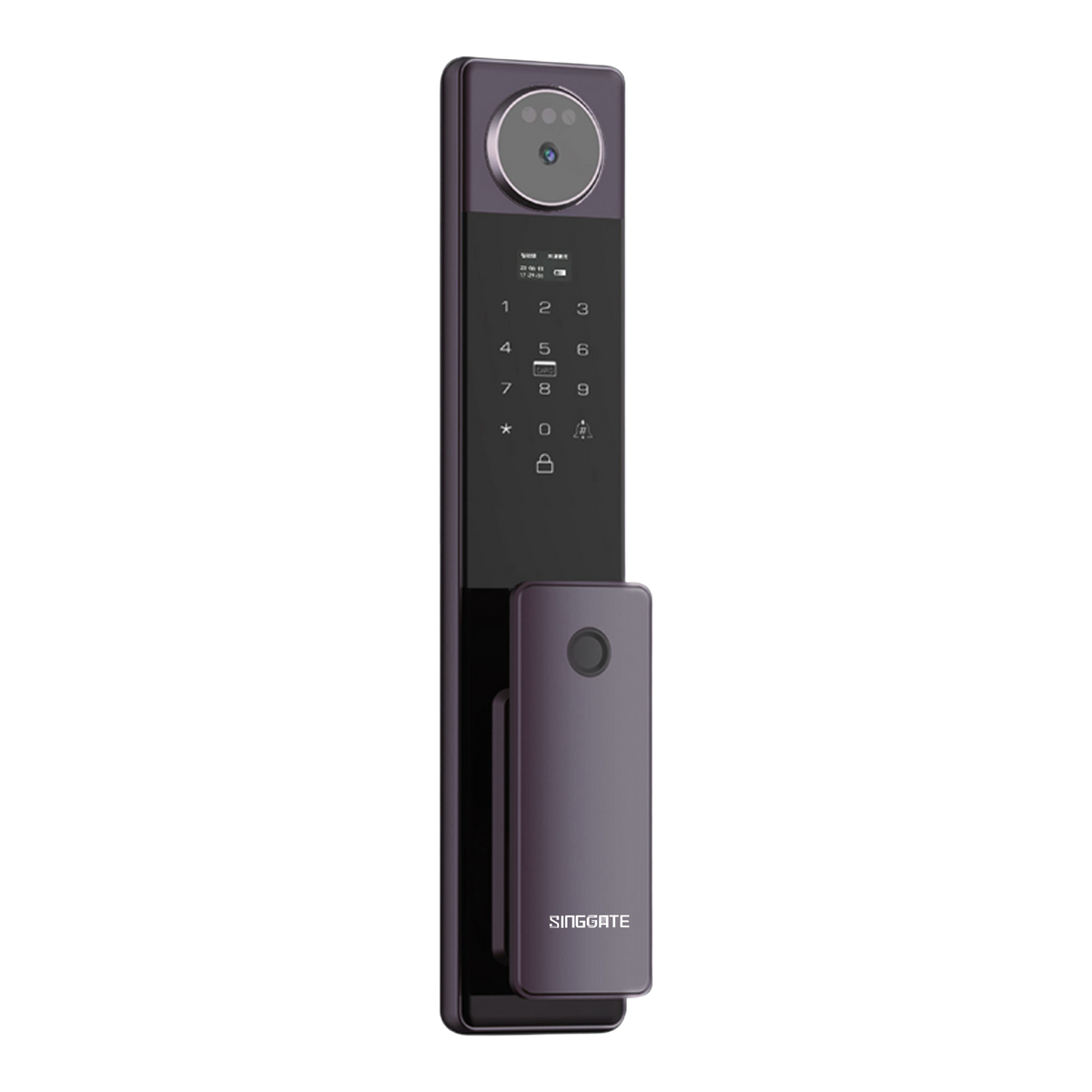 Digital Door Lock | SINGGATE FR058 3D Face & Finger Vein Recognition