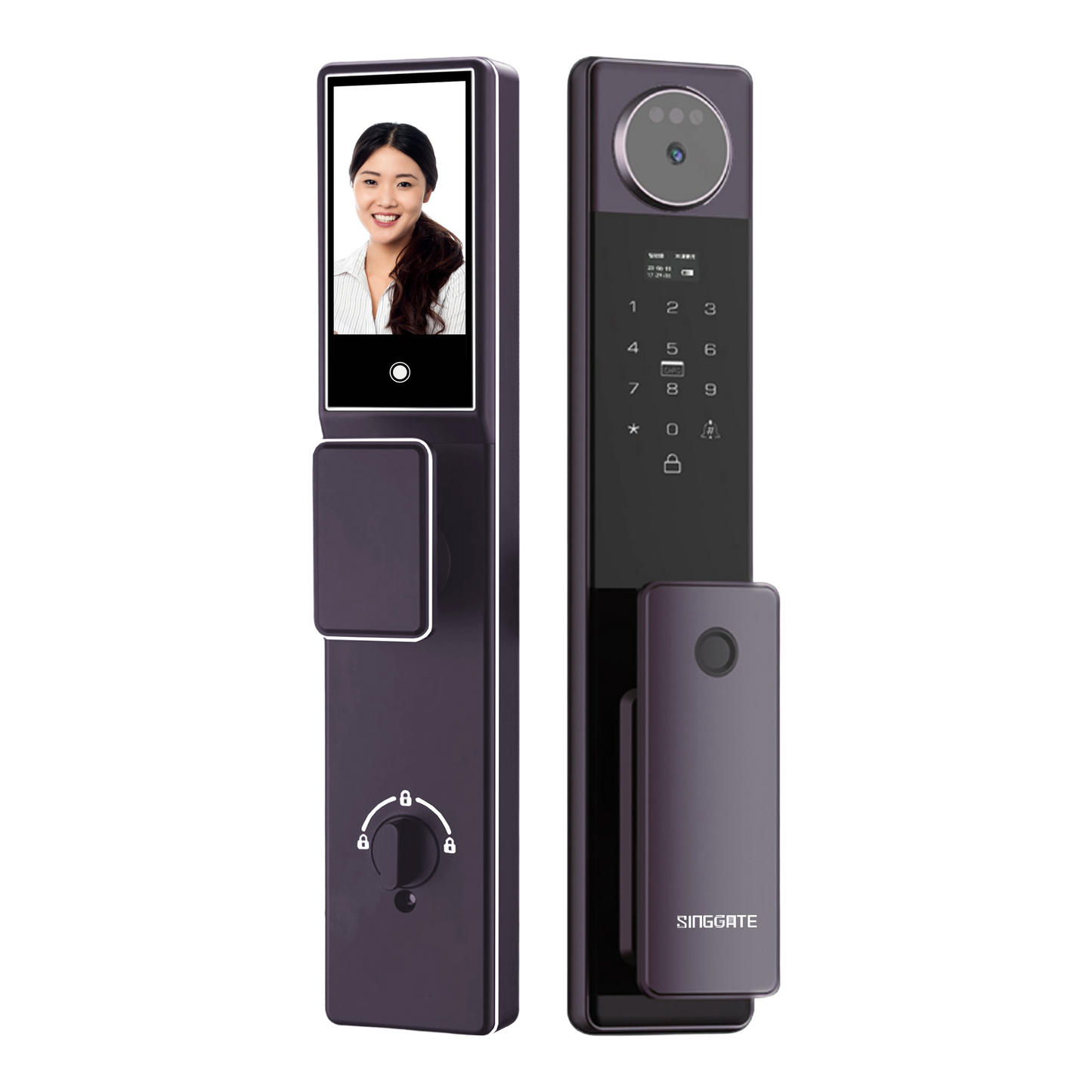 FR052 3D Face & Palm Vein Recognition Digital Door Lock