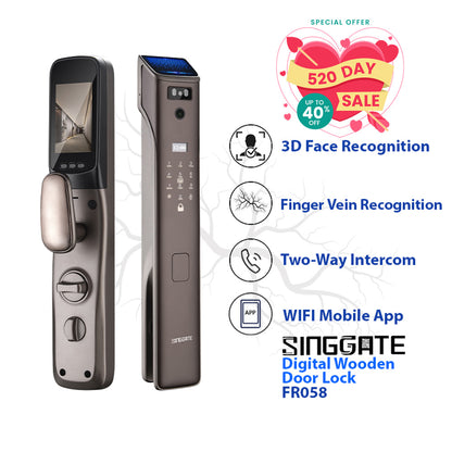 FR058 3D Face & Finger Vein Digital Door Lock