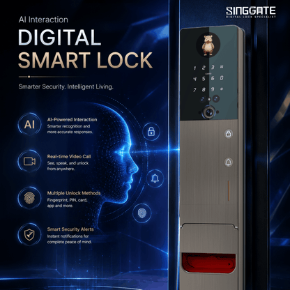 Singgate FR061 AI Interaction Digital Door Lock