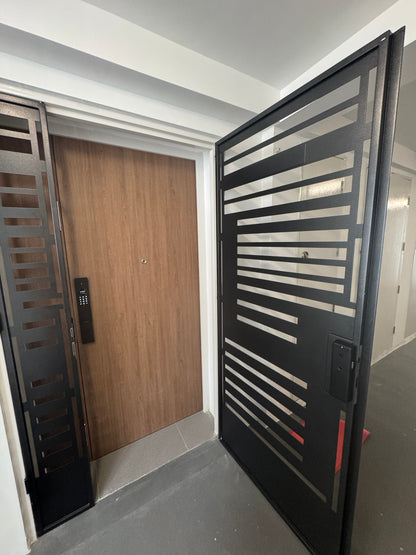 Singgate RM60 Metal Gate Digital Rim Lock
