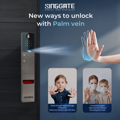 Bundle Deal: FR061 + FM025 Digital Gate & Door Lock