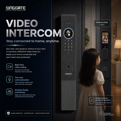 FR060 Door + FM021 Gate Digital Lock Bundle