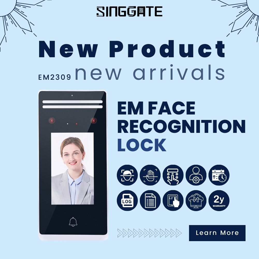 SINGGATE Electro Magnetic Lock, EM2309: Next-Gen Electro Magnetic Door Lock - SINGGATE Digital Lock