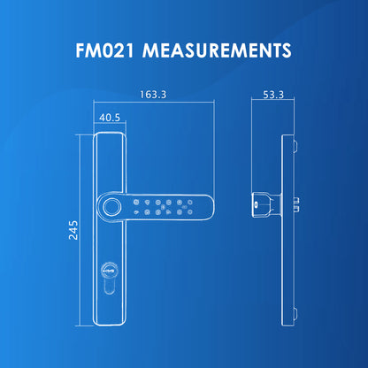 Digital Lock Bundle FR052 Door + FM021 Gate