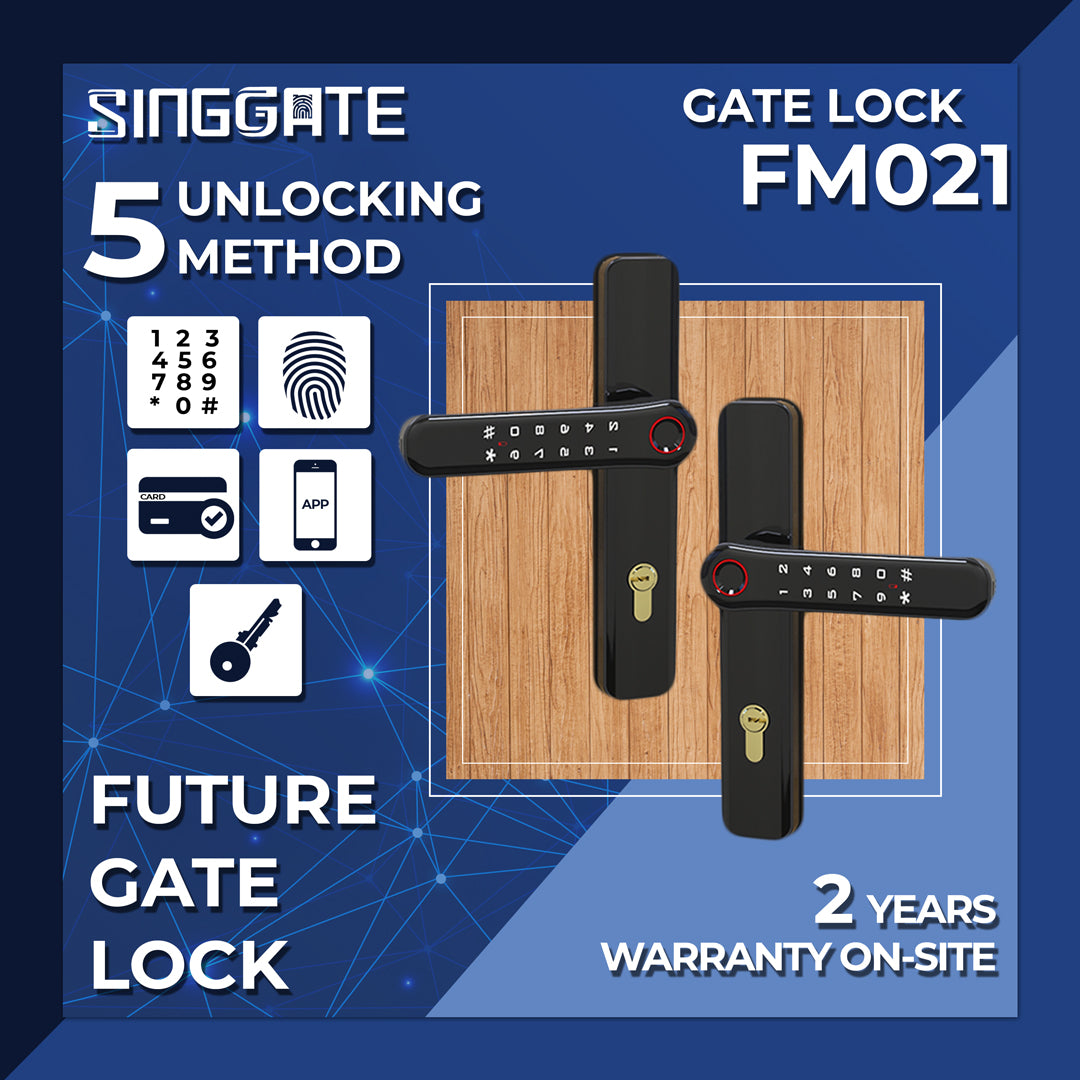 Singate Metal Gate Digital Lock | SINGGATE FM021 | Keyless Solution – SINGGATE ...