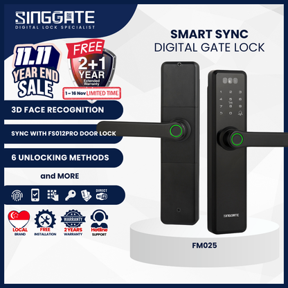 Singgate FM025 with 3D face + Video Calling Functions