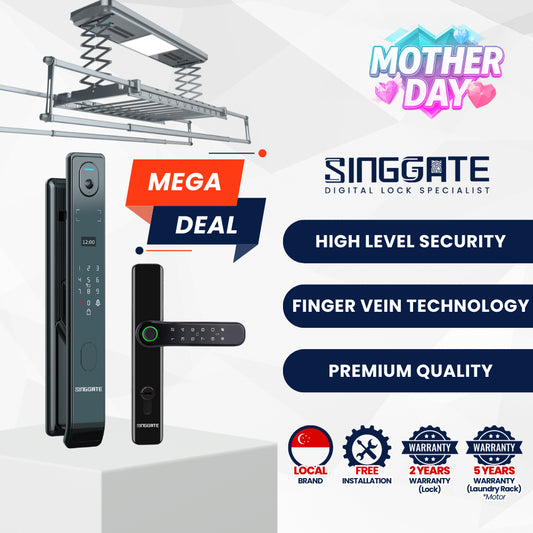 Mega Bundle - FR005 Door + FM021 Gate + LS026/023 Laundry Rack