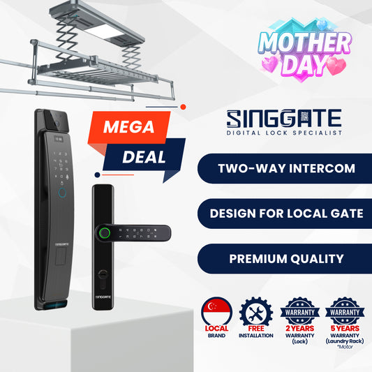 Mega Bundle - FR006 Door + FM021 Gate + LS026/023 Laundry Rack