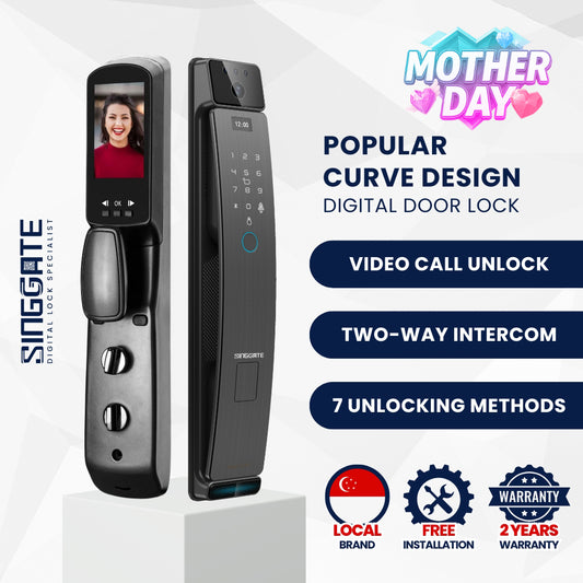 FR006 Video Call Smart Viewer Digital Door Lock