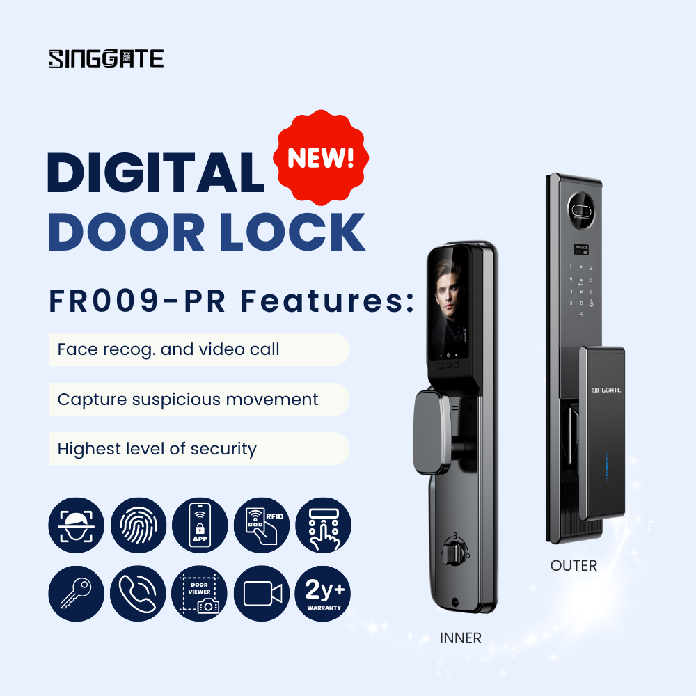 Digital Lock Bundle FR009 Pro Door + FM021 Gate