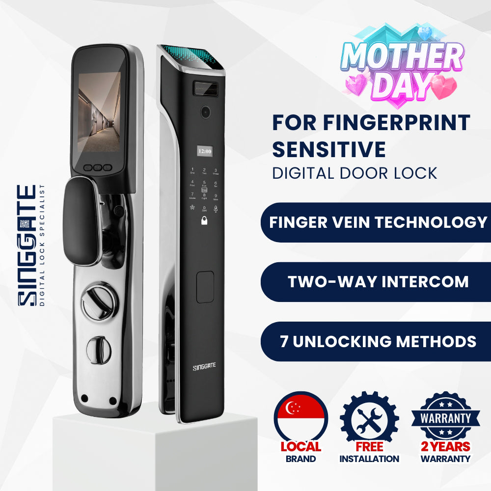 FR018 Finger Vein & Smart Viewer Digital Door Lock