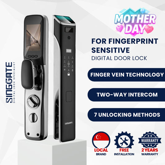 FR018 Finger Vein & Smart Viewer Digital Door Lock